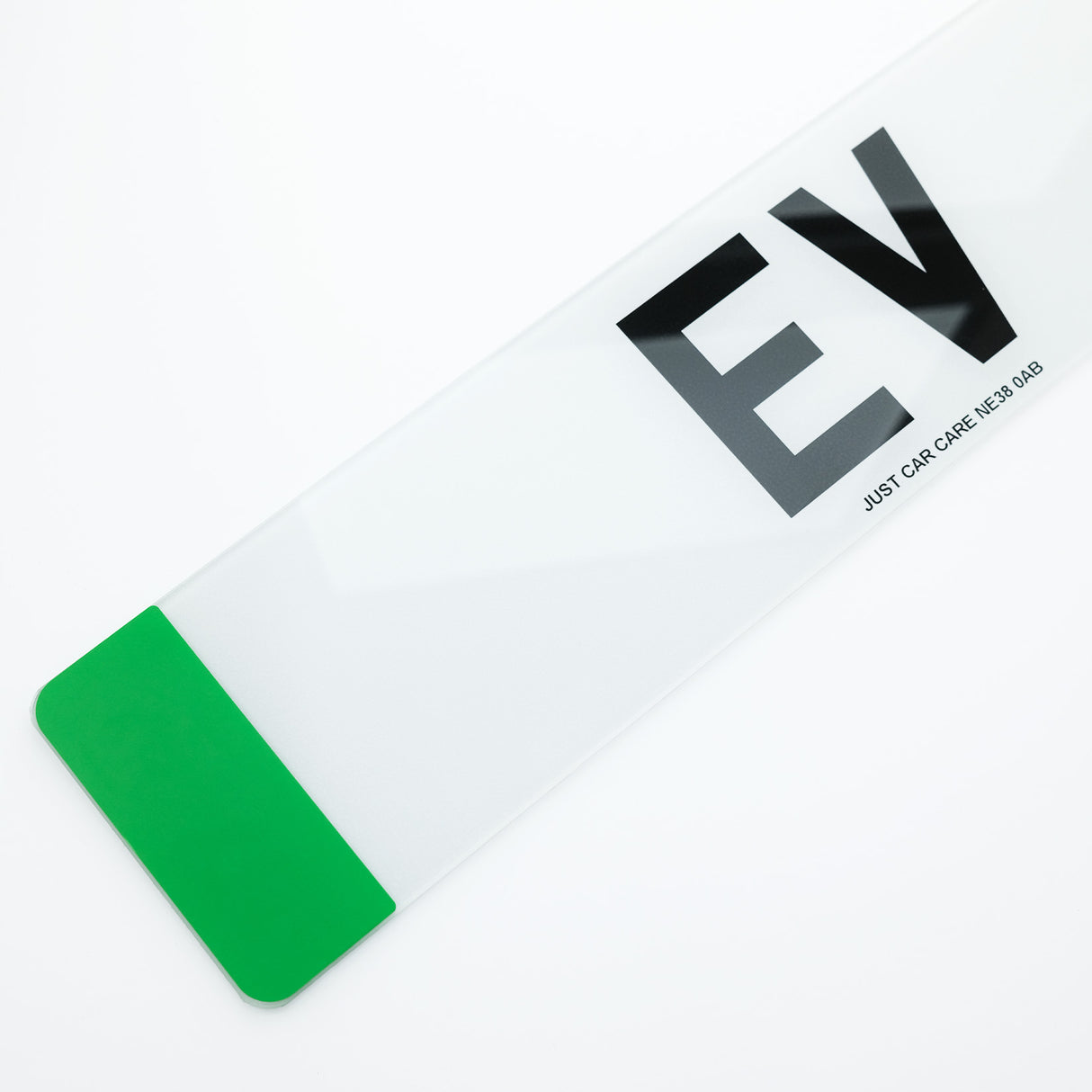 Electric Car Number Plate (EV)