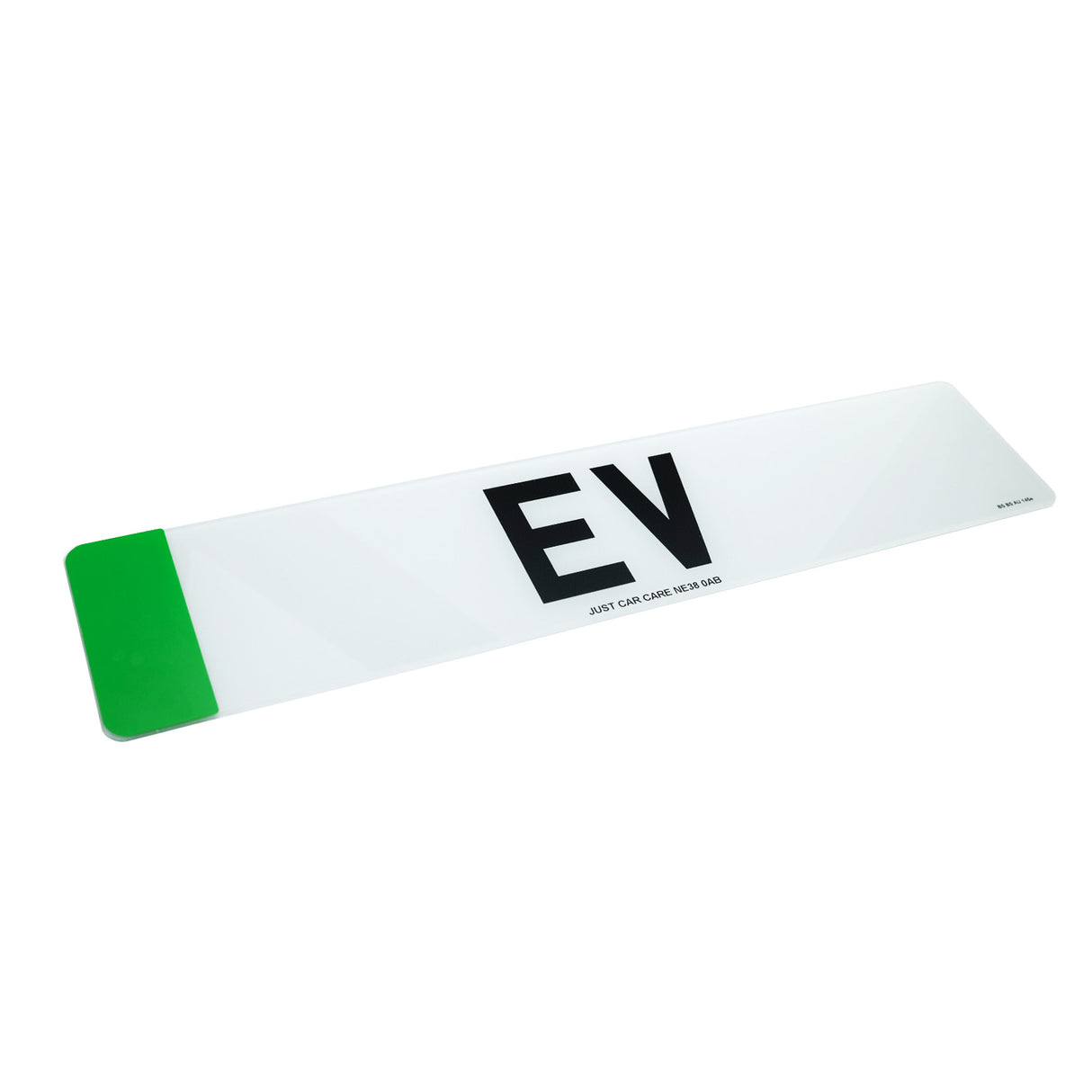 Electric Car Number Plate (EV)