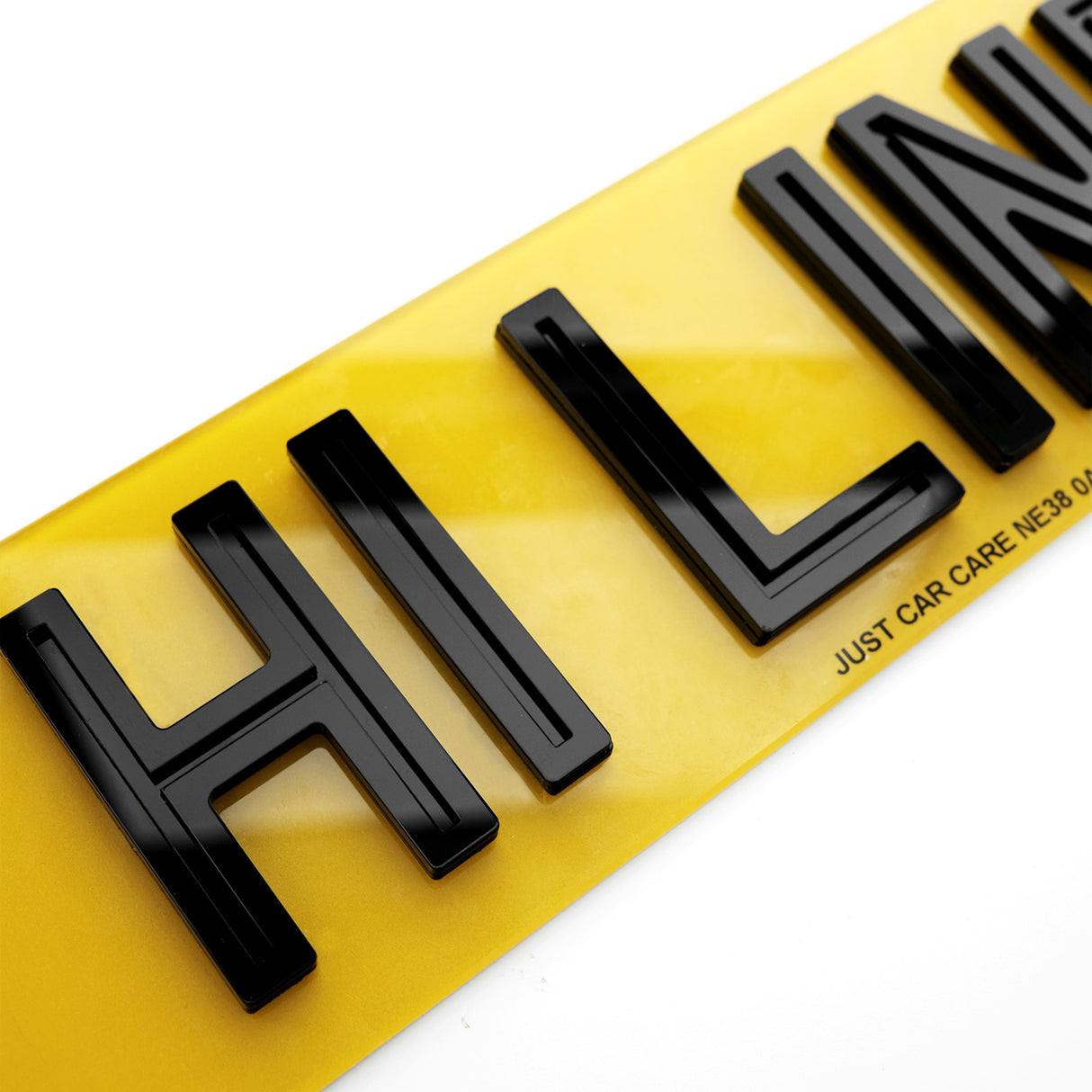 4D HiLine Number Plates
