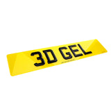 3D Gel Number Plates