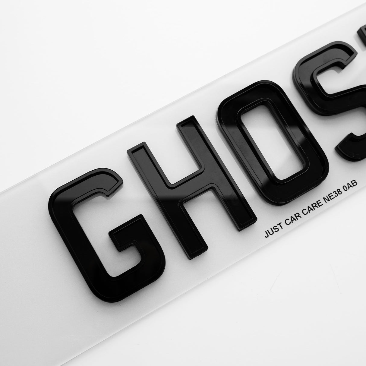 Ghost Number Plates
