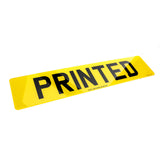 Printed Number Plates