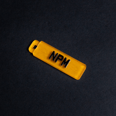 Custom 4D Number Plate Keyrings | Personalised Keyrings